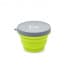 M Square Collapsible Food Grade Silicone Bowl With Lid