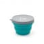 M Square Collapsible Food Grade Silicone Bowl With Lid