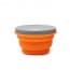 M Square Collapsible Food Grade Silicone Bowl With Lid