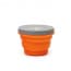 M Square Collapsible Food Grade Silicone Bowl With Lid