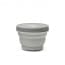 M Square Collapsible Food Grade Silicone Bowl With Lid