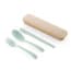 Wheat Straw Creative Tableware - Fork, Spoon and Chopsticks Travel Set