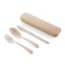 Wheat Straw Creative Tableware - Fork, Spoon and Chopsticks Travel Set