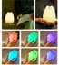 GLIME Children Kids Night Light LED Cat Silicone Toy Nightlight for Baby Nursery Bedrooms 8 Colors