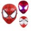 Kids Spider Man Mask Half Helmet Light Up