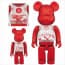 400% Bearbrick My First Baby SJ50 Red