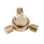 Solid Brass Finish Fidget Spinner