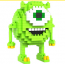 Loz Toy Nano Building Block Gift Series “Mike Wazowski” Monsters Inc