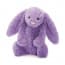 Jellycat Bashful Lilac Bunny Stuffed Animal, Huge, 21 inches