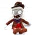 Plants Vs Zombies 2 Series Plush Toy Cowboy Zombie 30cm 12 inches