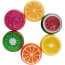 Set of 6 Fruits Filled With Slime