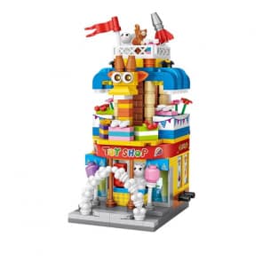 Toy Shop Brick Building Kit