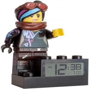 Lego Movie WyldStyle Minifigure Light Up Alarm Clock