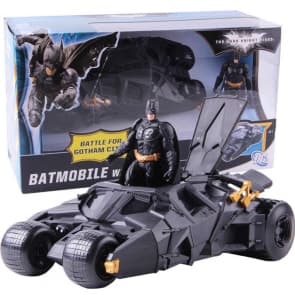 The Dark Knight Batmobile with Batman Action Figure