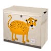 3 Kiełki Zabawka Chest - Leopard