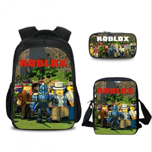 Roblox Backpack Schoolbag Rucksack Toy Game Shop - roblox how to open backpack
