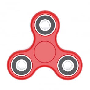 Phoenix Spinners Tri Spinner Fidget Toy Red