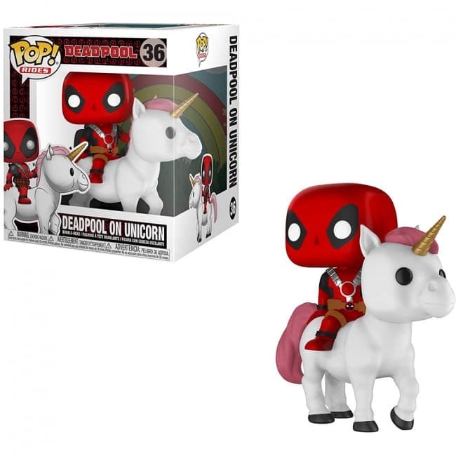 Funko Pop Deadpool On Unicorn #36 Vinyl 