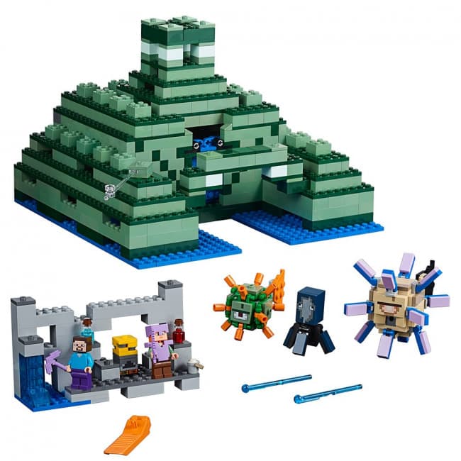 Minecraft The Ocean Monument Building Kit Toy Game Shop Minecraft The Ocean Monument Building Kit Toy Game Shop
