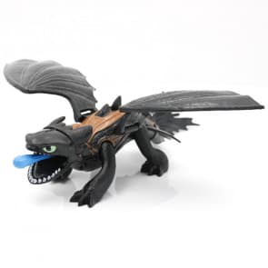 Missile Shooting Toothless Night Fury Dreamworks Dragons Defenders of Berk Action Dragon Figure
