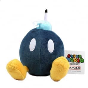 Super Mario Bomb Soft Plush Toy 12cm