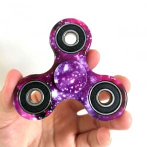 D-JOY Tri-Spinner Fidget Toy Hand Spinner Starry Sky Galaxy