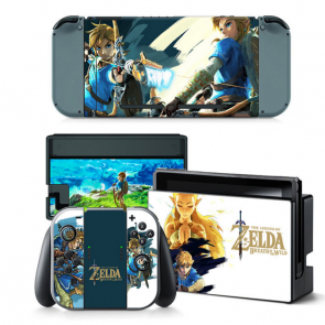 Zelda Breath of the Wild Decal Set for Nintendo Switch