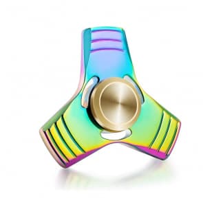 Fidget Spinner Toy (2 A A Rainbow)