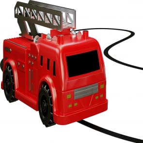 Magic Inductive Truck Follows Black Line Fire Truck