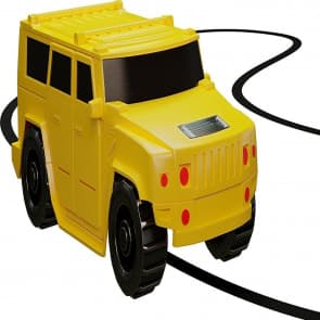 Magic Inductive Truck Follows Black Line Yellow Car