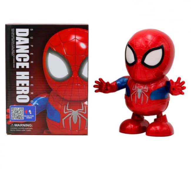 dancing hero spiderman toy