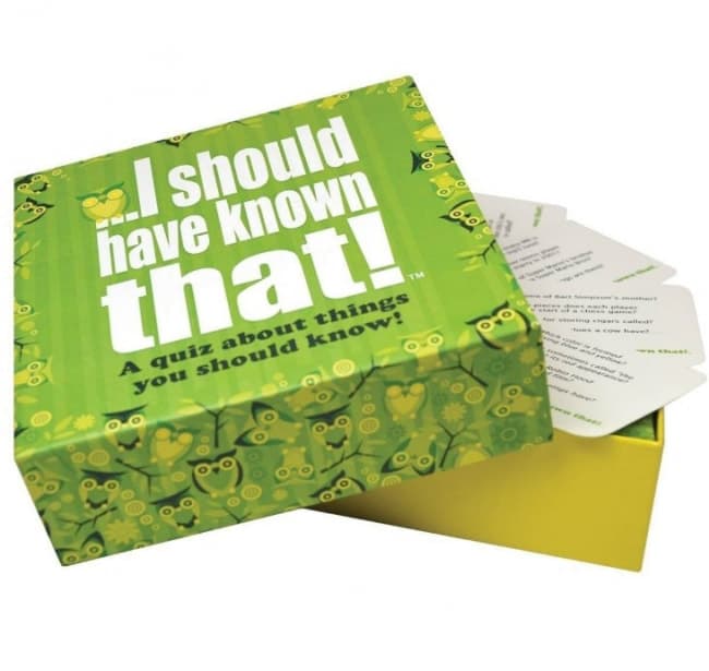 I Should Have Known That! Trivia Game Toy Game Shop