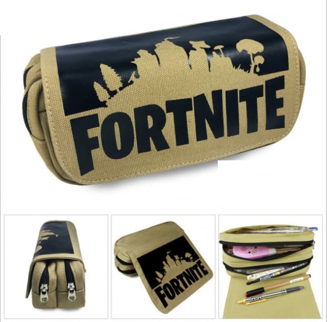Fortnite Canvas Pencil Case Pouch Toy Game Shop
