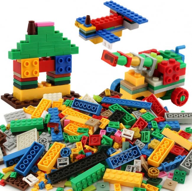 1000pcs Building Blocks DIY Toy Game Shop