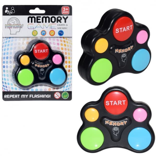 Educational Memory Game With Lights and Sounds Toy Game Shop