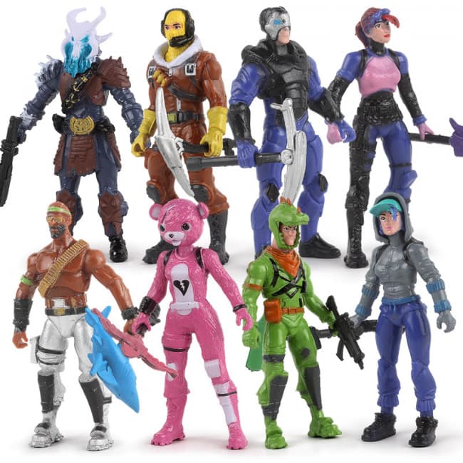 fortnite squad mode action figures