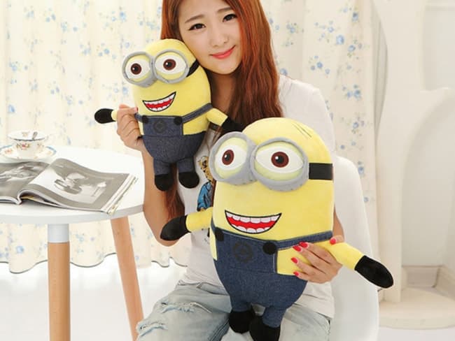 stuffed minion doll