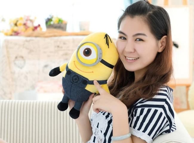 big stuffed minion