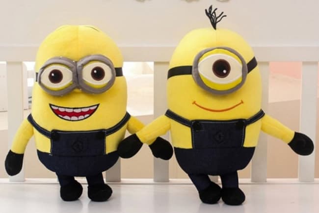 big stuffed minion