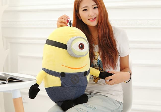 big stuffed minion