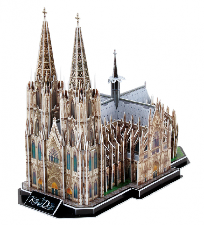 3D Model Puzzle Cubic FunGermany Cologne Cathedral 179