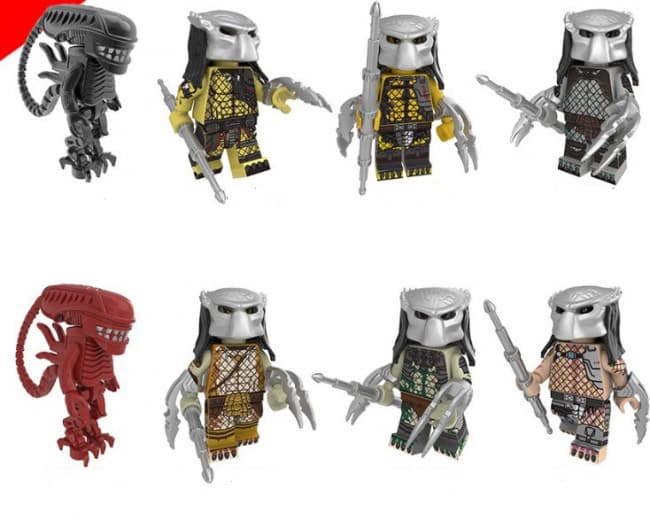 predator alien lego