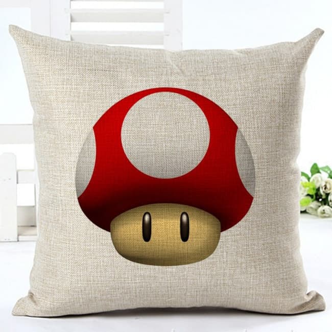 mario mushroom cushion