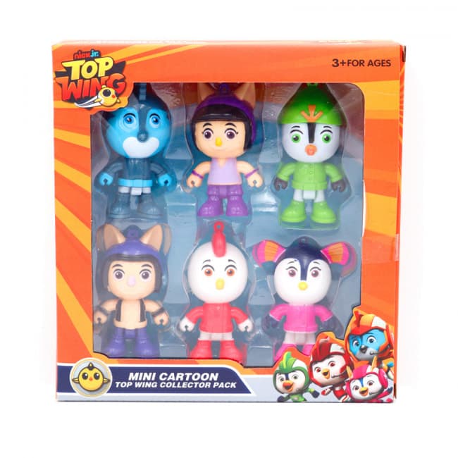 Top Wing 6Character Collection Pack Toy Game Shop