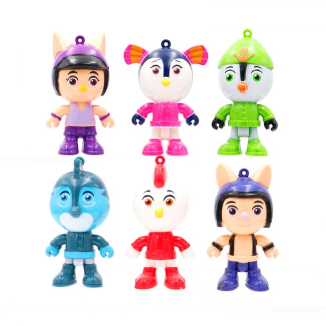 Top Wing 6Character Collection Pack Toy Game Shop