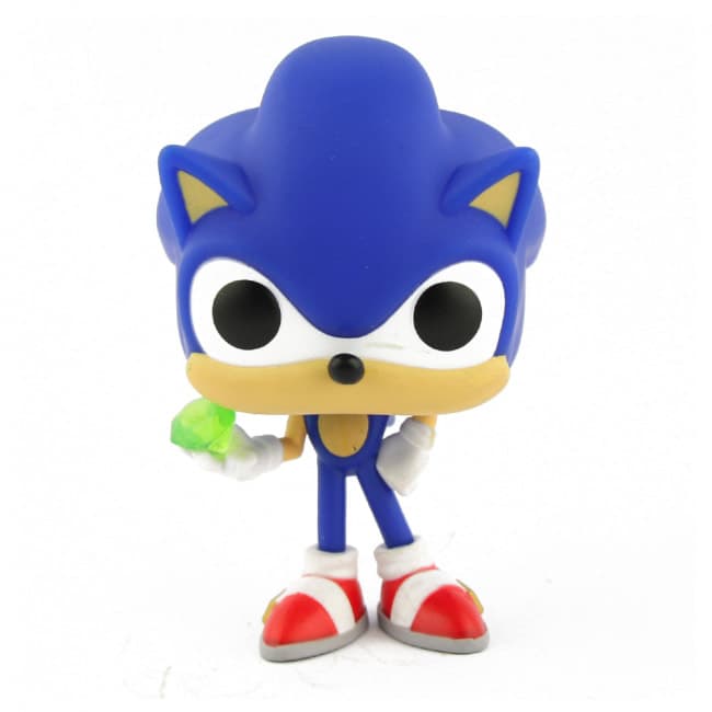 Funko Pop! Games: Sonic The Hedgehog - Sonic with Emerald Vinyl Figure 284 | Toy Game Shop