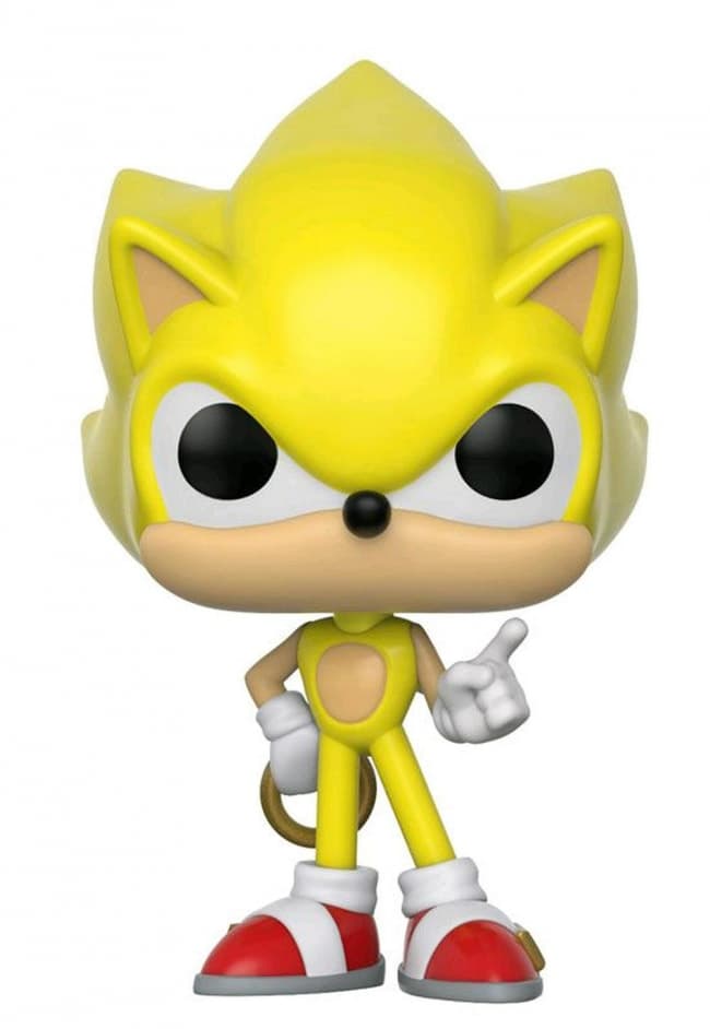 Funko Pop Games: Super Sonic Collectible Figure | Toy Game Shop