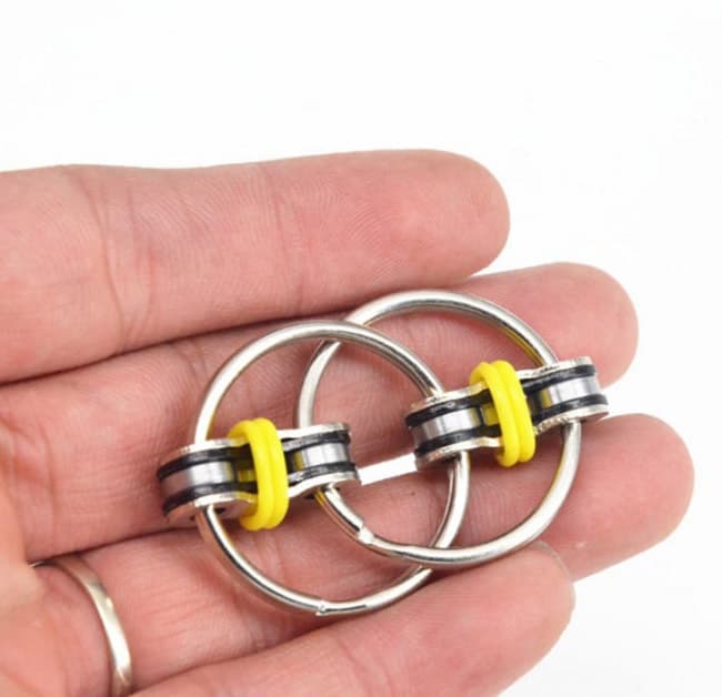 key ring fidget spinner