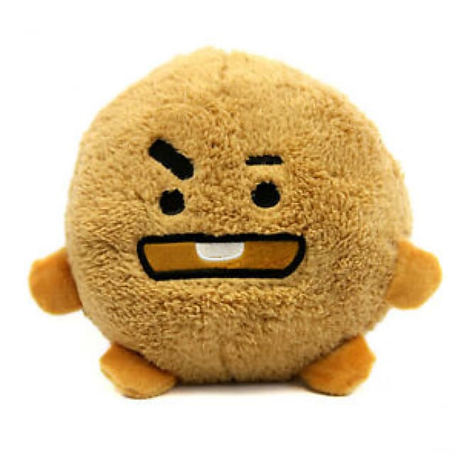 line friends bt21 official merchandise rj character plush standing
