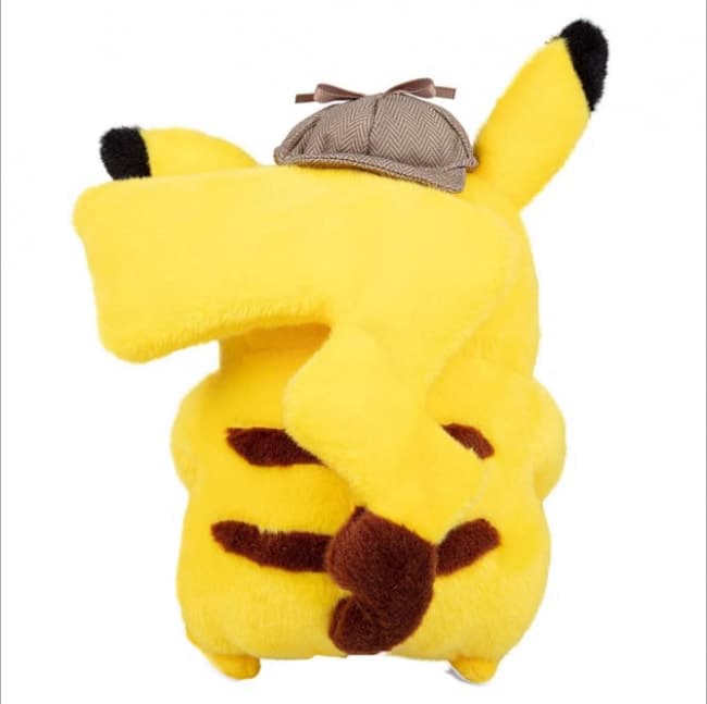 stuffed detective pikachu